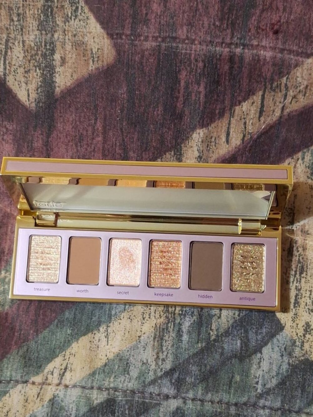 Tarte Tartelette To Go Eyeshadow Palette | Mini Neutral Palette | Light Swatched
